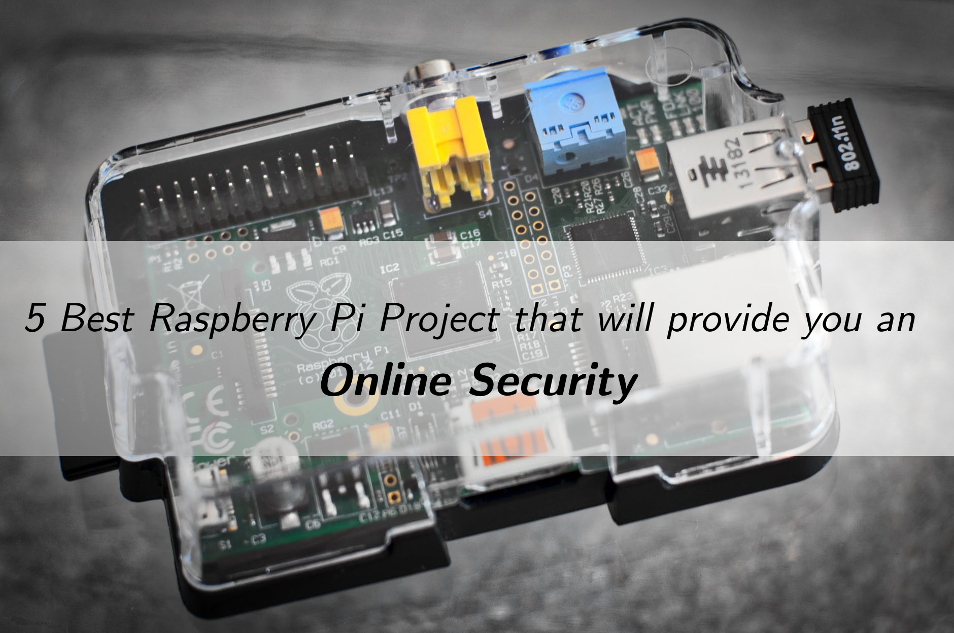 5 Best Raspberry Projects that will provide you online security