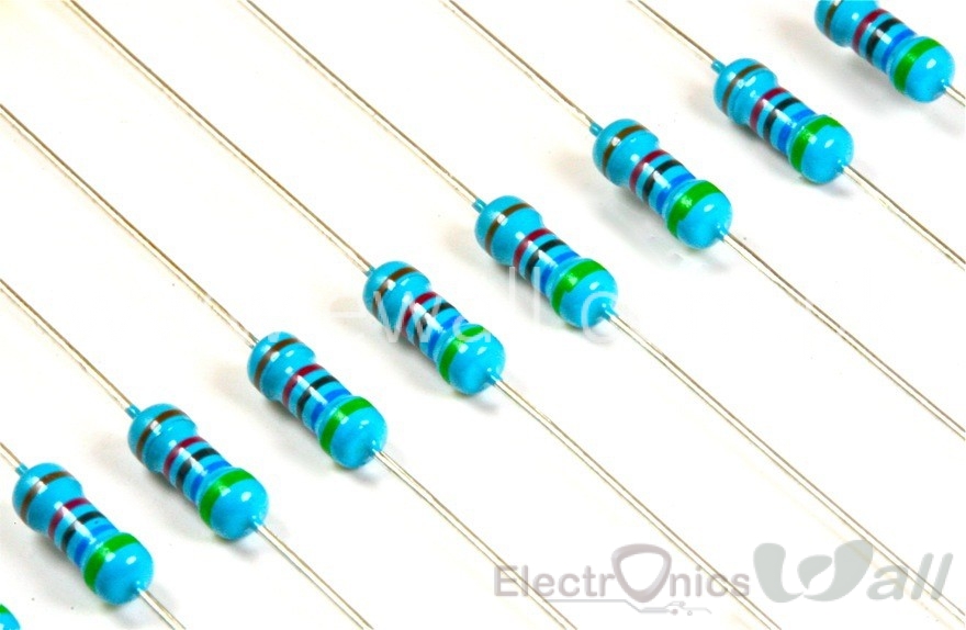 10pcs 10K 1/4W 1% Through hole Resistor