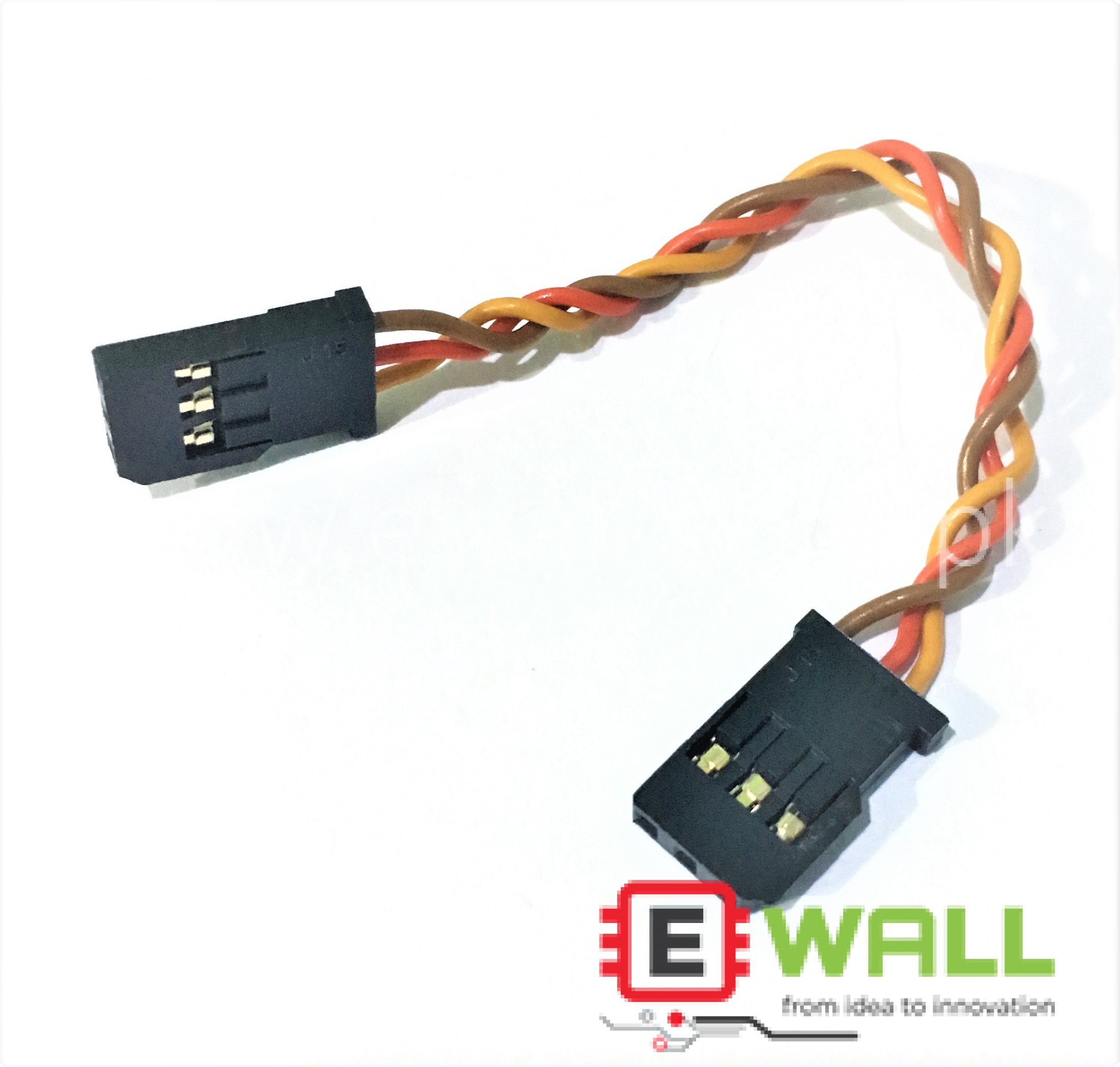 3-Pin Futaba RC Receiver Signal Connector