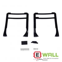 1 Pair High Extended Tall Landing Gear Landing Skid For Phantom 3 Black