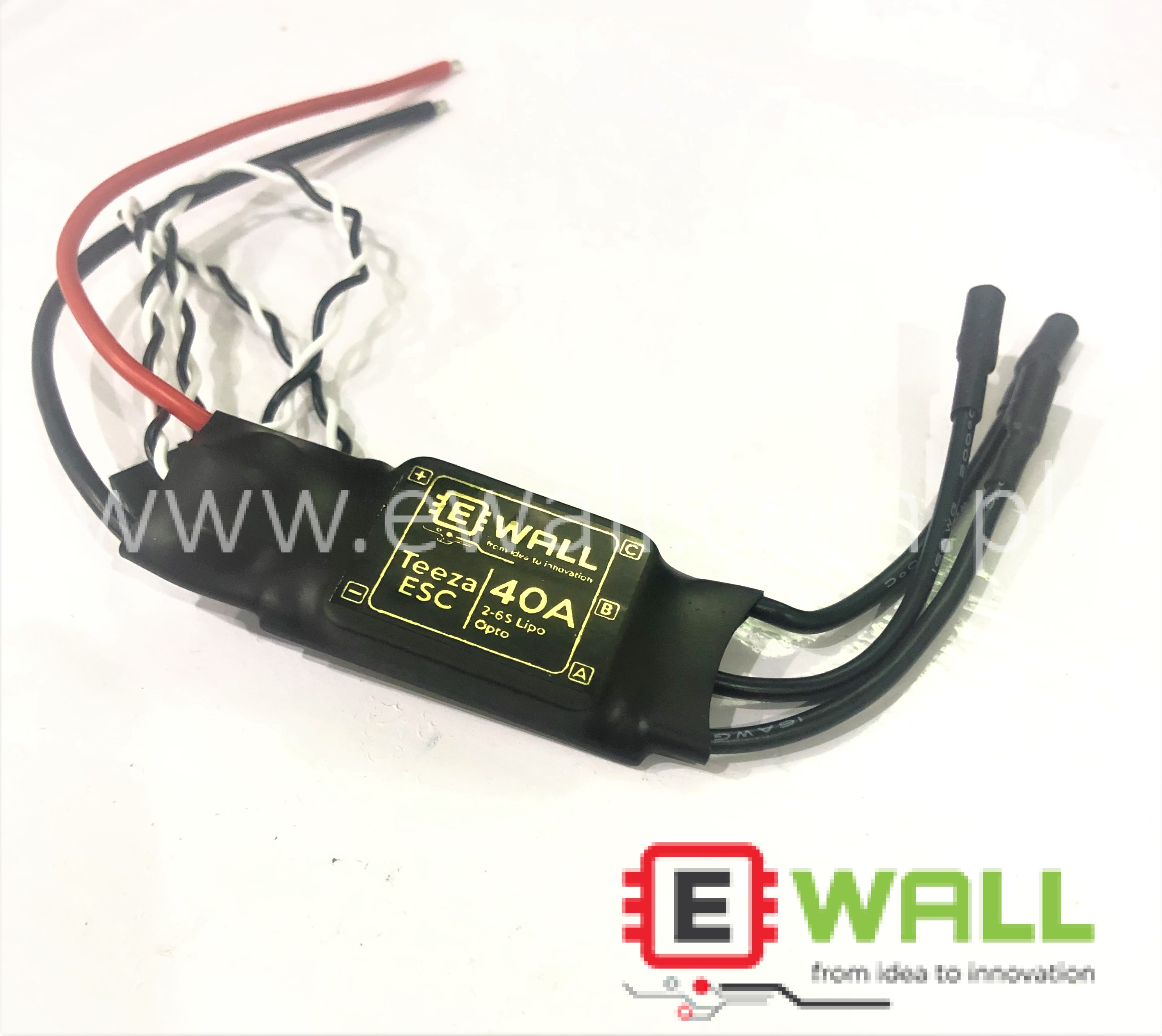 EWALL Teeza 40A Brushless Speed Controller ESC 2-6S Opto