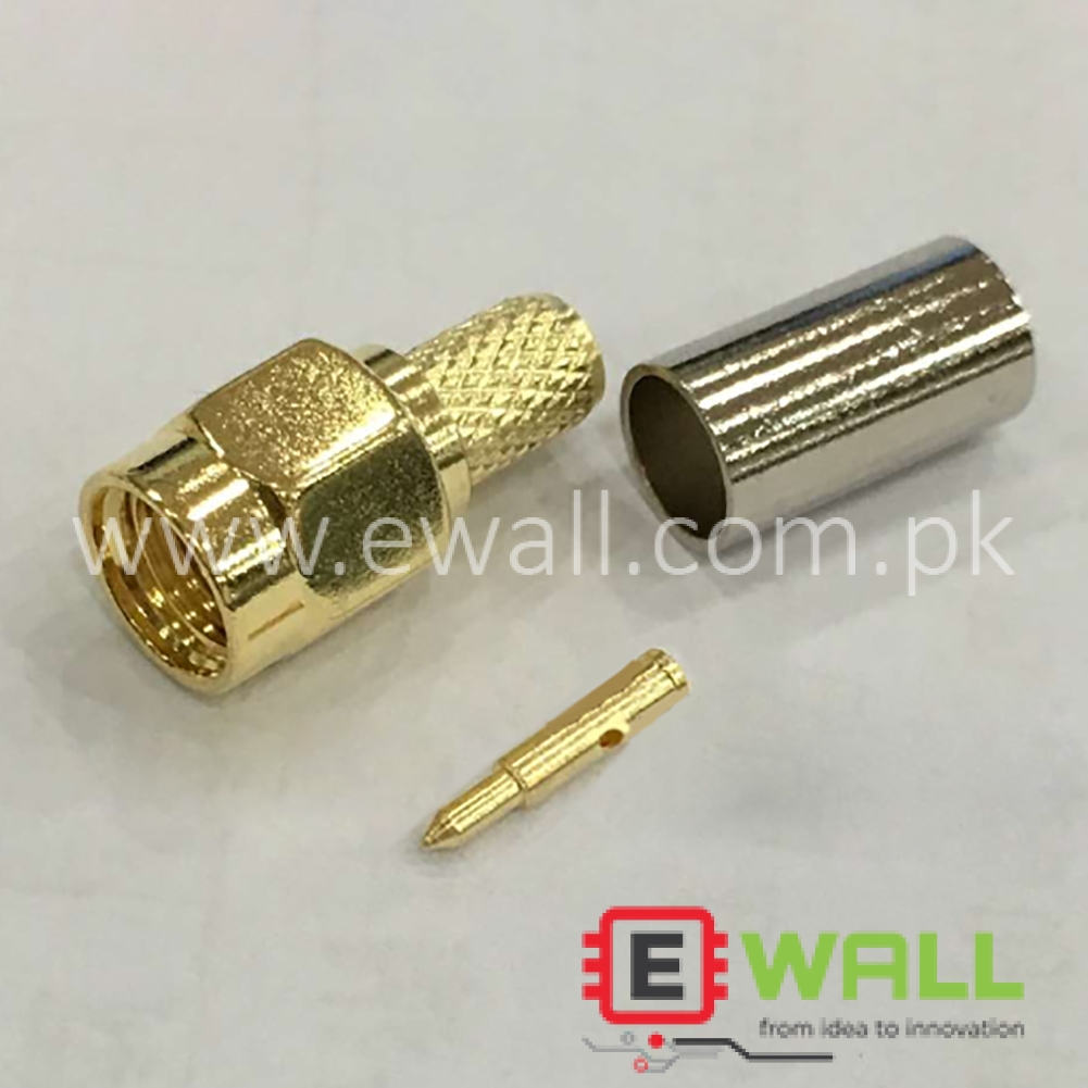 SMA-C-J1.5 Inner Screw Inner Pin RG174/316 Coaxial Connector