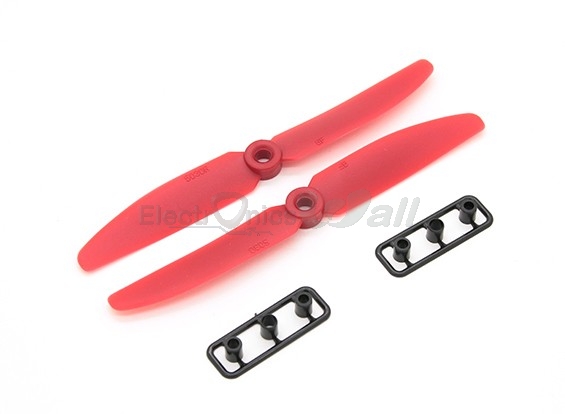 Gemfan 5030 Multirotor Propellers One Pair CW CCW (RED)