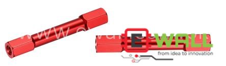 M3 Spacer Column 40mm (Red)