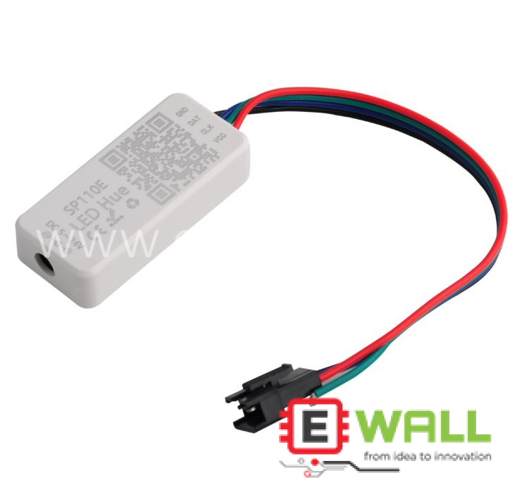 Bluetooth Voice Remote Controller – WS2812B LED Strip Compatible – Wireless RGB LED Control