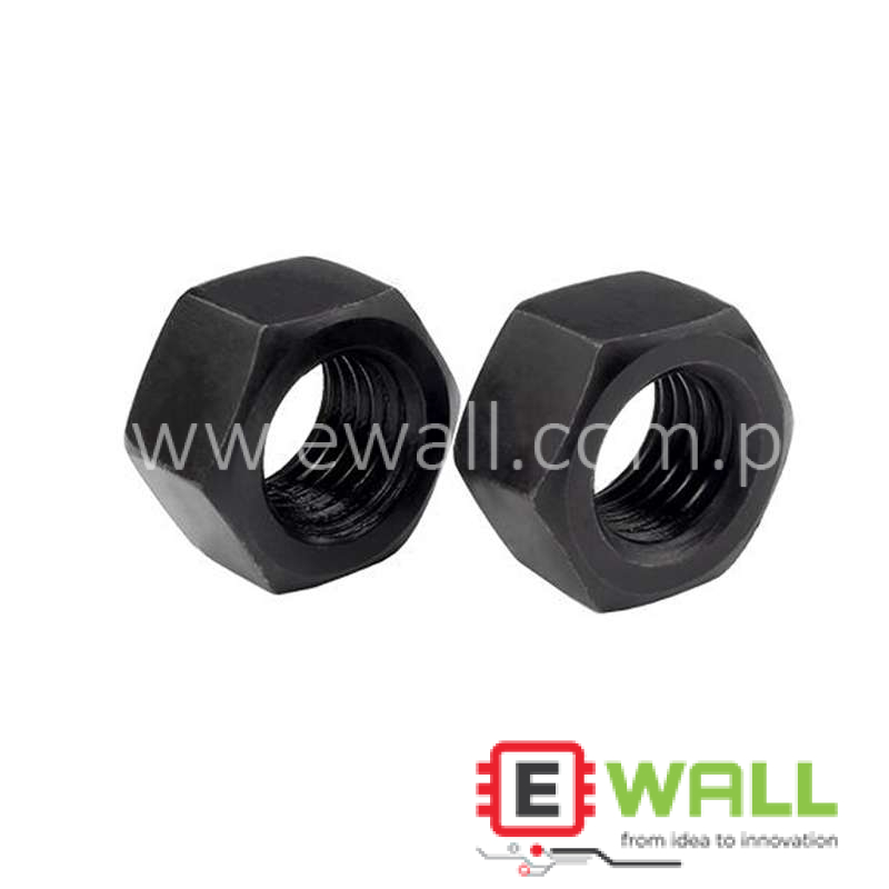 M4 Nuts hexagon 8.8 grade high strenght  black nut screw