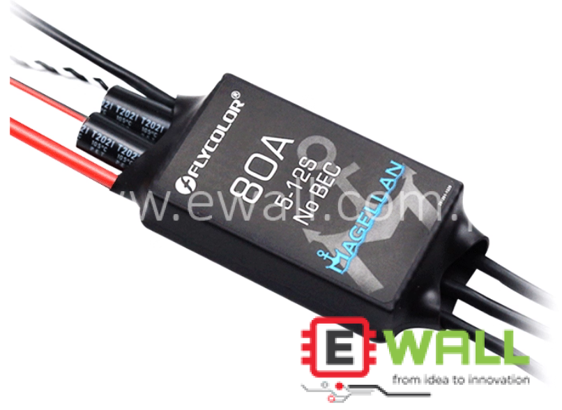 Flycolor 80A 5-12S ESC  Electronics Speed Controller for  brushless Motor
