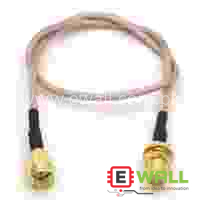 RP-SMA male to  RP-SMA female  RG316 adapter cable 30Cm 0.3M Antenna Extension Cable