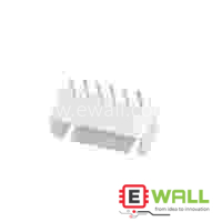 HY2.0 pitch pin socket 6P  bent pin socket PCb mount- female socket- Latch