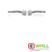 2P 1S two Wire XH2.54 single end Connector 20cm  white cable