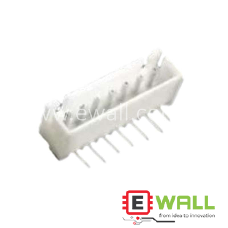 JST 7 Pin male XH-4AW XH2.54-7P bent pin terminal block white 6S 7 Pin Male 2.5mm JST Connector  7 Pole  XH  P2.5 mm