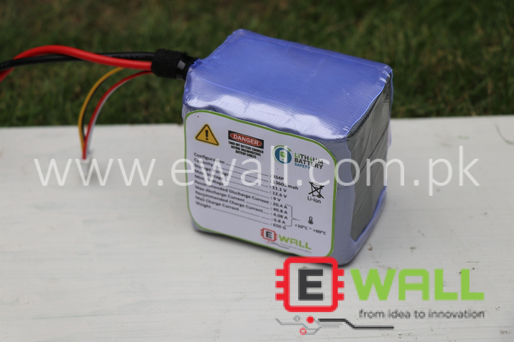 11.1V 13,600mAH 60A Discharge Lithium Battery High Quality (13.6AH)