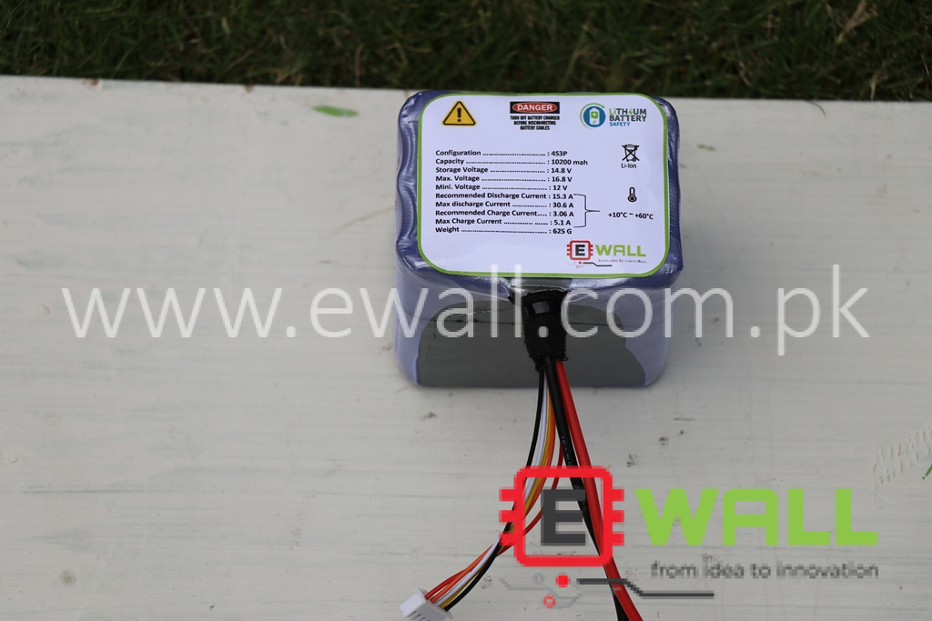 14.8V 10,200mAH 30A Discharge Lithium Battery High Quality (10.2AH)