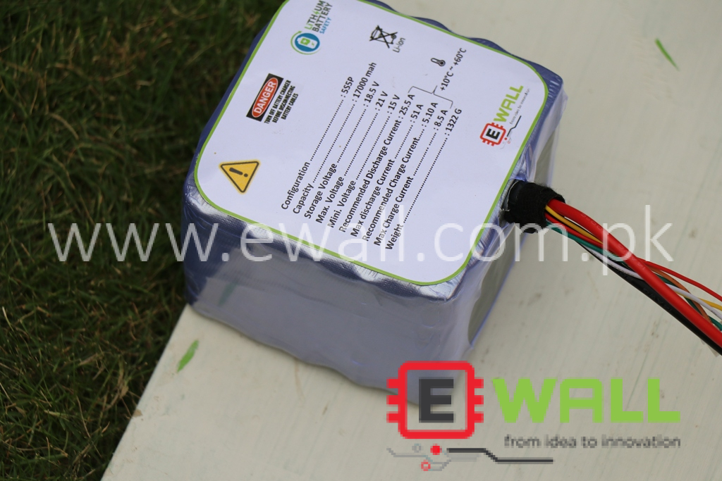 18.5V 17,000mAH 50A Discharge Lithium Battery High Quality (17.0AH)