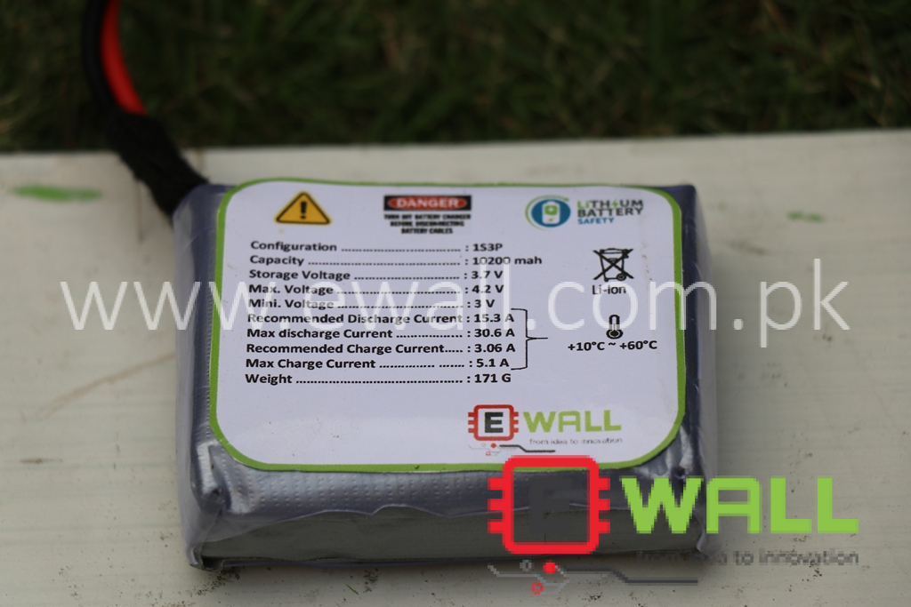 3.7V 10,200mAH 30A Discharge Lithium Battery High Quality (10.2AH)
