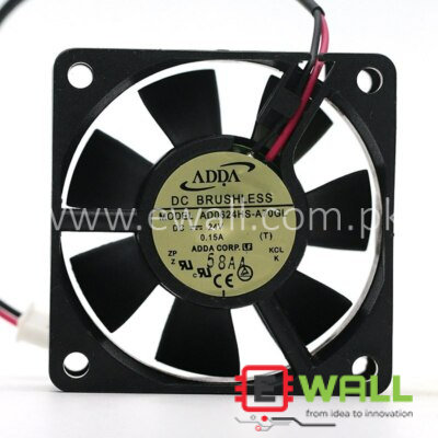 Original ADDA AD0624HS-A70GL DC24V 0.15A 6025 Cooling Fan