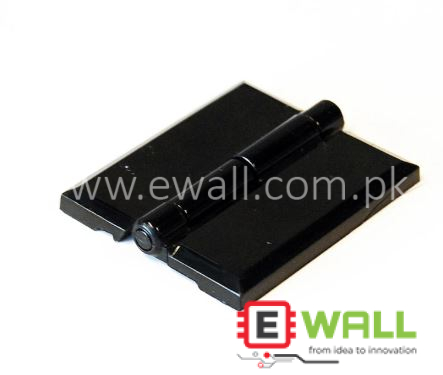 White/Black Plastic acrylic hinge without hole punching light nylon glue hinge