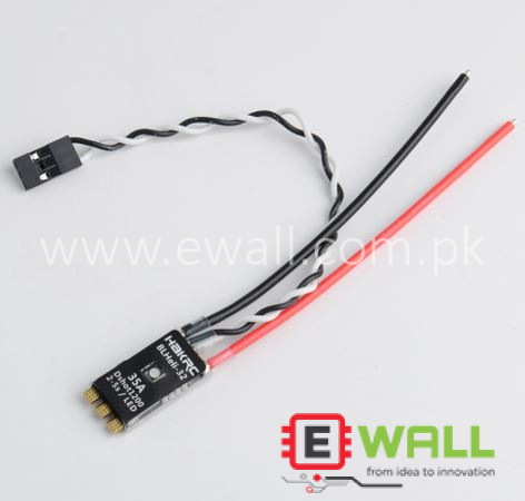 35A 2-5S ESC _HAKRC BLHeli_32 Bit  Built-in LED Support Dshot1200 Multi shot for FPV RC Quad, Aircraft Part Accessory