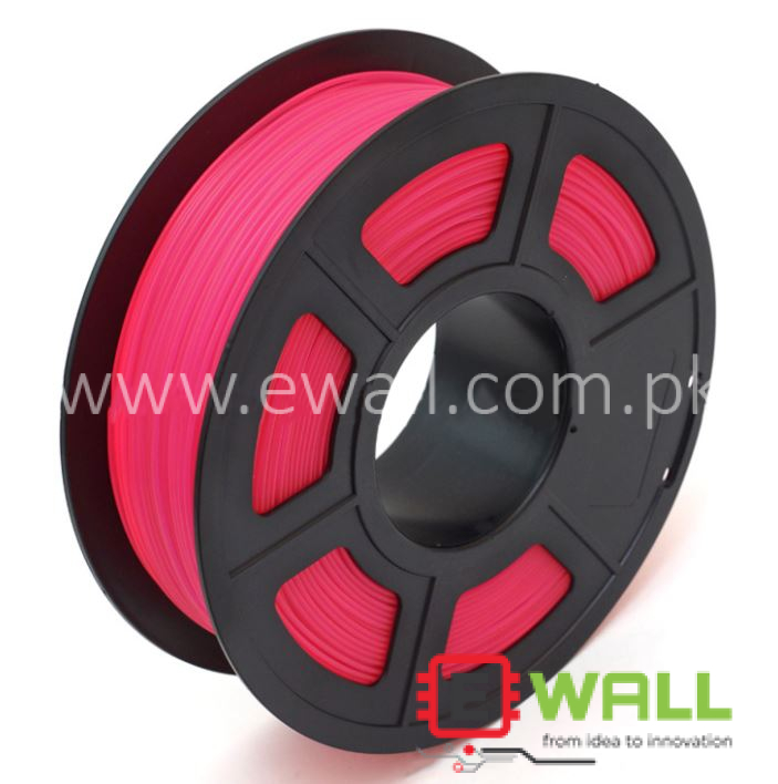 PLA + Filament 1.75mm 1kg Fluorescent Rose Red PLA + Filaments (3D Printer Filament)