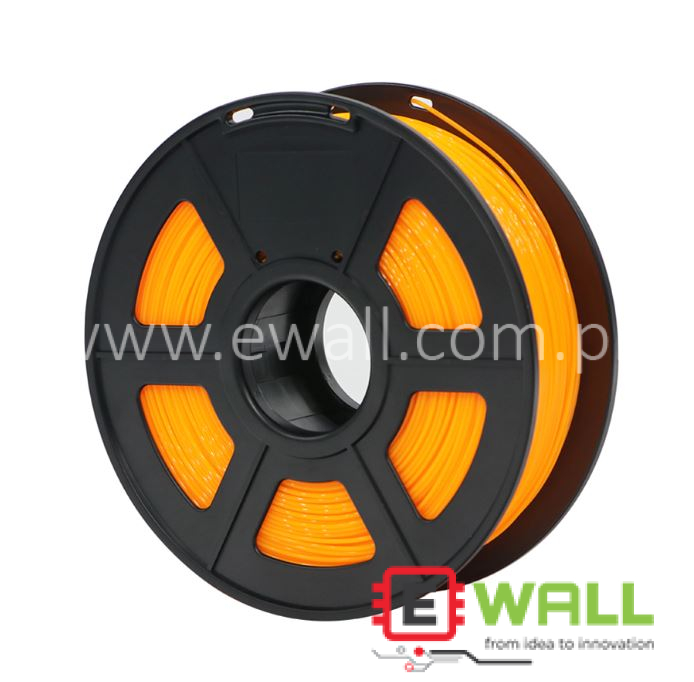 PLA Filament 1.75mm 1kg Fluorescent Orange General Filaments (3D Printer Filament)