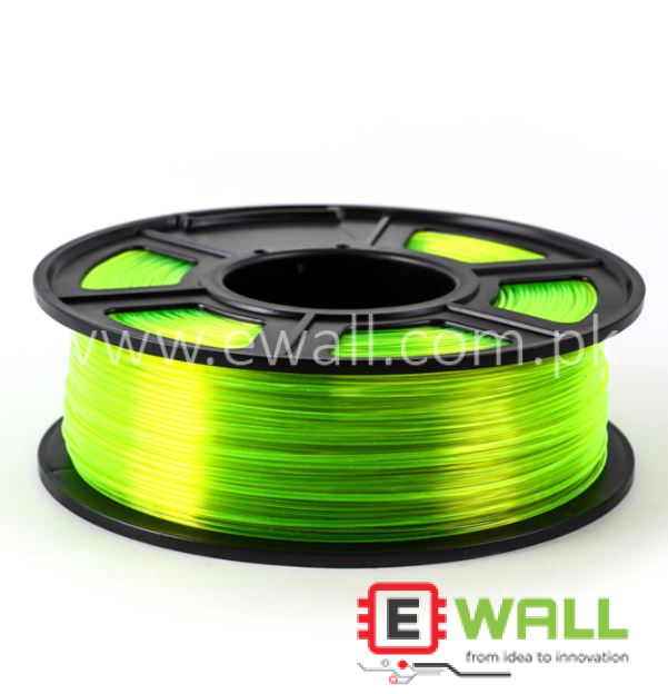 PETG Filament 1.75mm 1kg Transparent Yellow Green PETG High-Speed Filaments (3D Printer Filament)