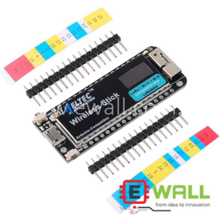 SX1276 LoRa ESP32 Wireless Development Board (868–915MHz) with OLED Display