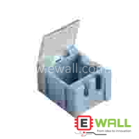 SMT SMD Component Storage Box IC Component Box 1# Blue 25*31.5*21.5MM