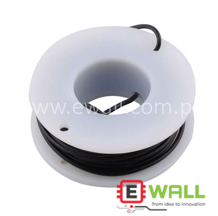 5 meter Low Resistance 22AWG Flexible 1007 Wire Electric wire 22 Gauge Coper Hook Up Stranded Wire 300V Black 5M PVC UL