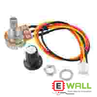 WH148-2K 15mm Single Potentiometer + Cap + Terminal Wire XH2.54-3P 20cm