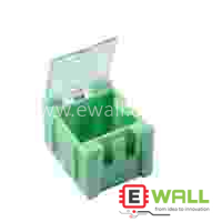 SMT SMD Component Storage Box IC Component Box 1# Green 25*31.5*21.5MM