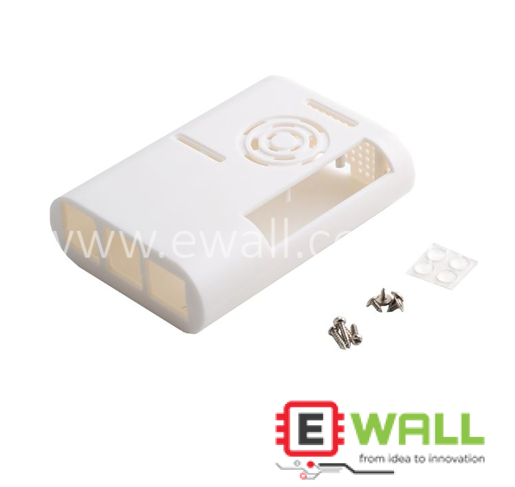 Raspberry Pi 4th Generation Shell Raspberry Pi 4 Model B+ Shell White (Safety Case)