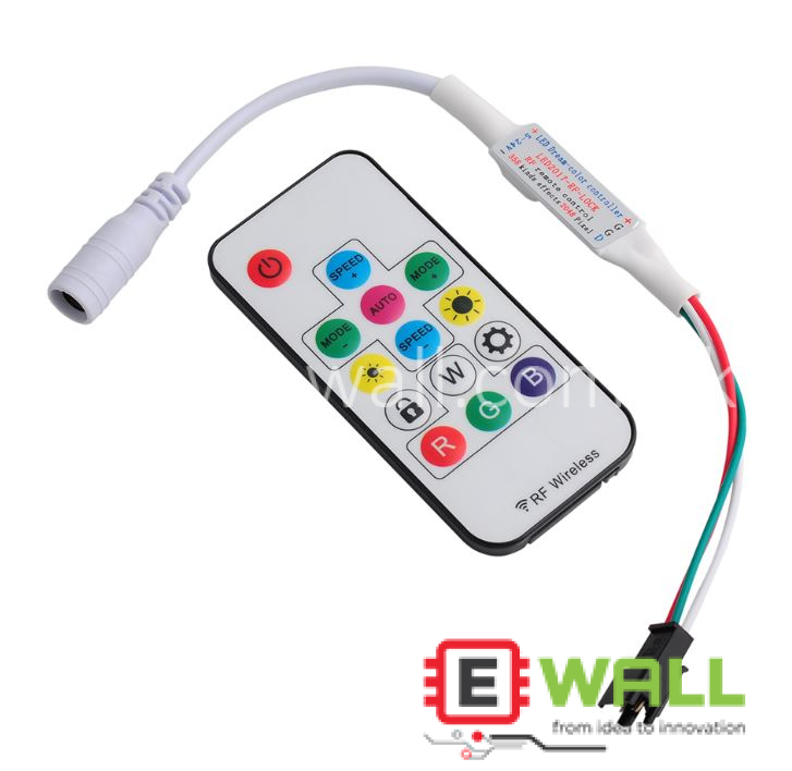 14-Key Wireless Remote Dimmer for Magic Lights – Full Control at Your Fingertips –  Use In RGB Led Strip
