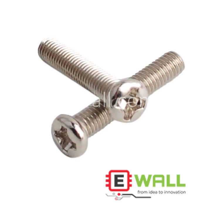 M3x16 Metal Cross Head Screw – Durable Phillips Machine Screw