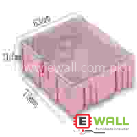 SMT SMD Component Storage Box IC Component Box 3# Pink 75*63*21.5MM