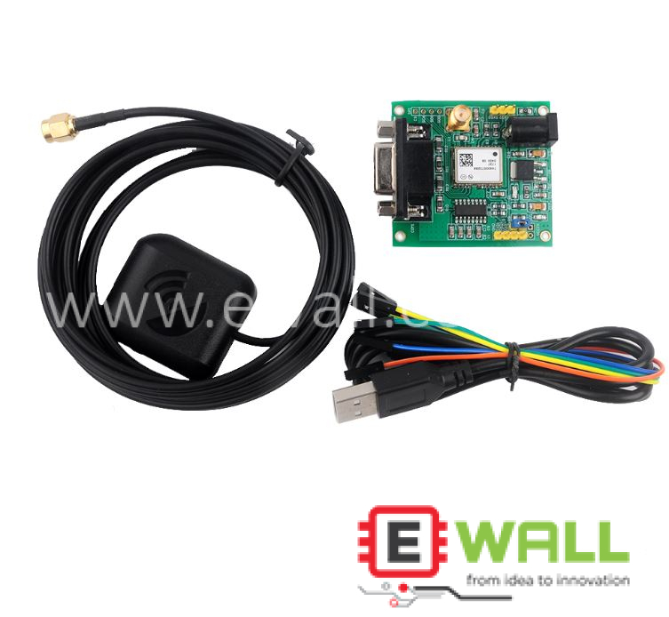 GPS Module Development Board –  U-blox NEO-M8T With GLONASS/GLNS, RS232 Port & Antenna