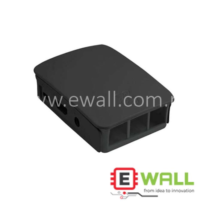 Official Raspberry Pi 3 Case – Black – Protective Enclosure