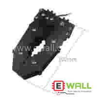 Black Manipulator Mechanical Arm Gripper Clamp A Type Paw 125mm Mechanical Arm  For Arduino ESP8266 MG996R MG995 (Without Servo Motor)