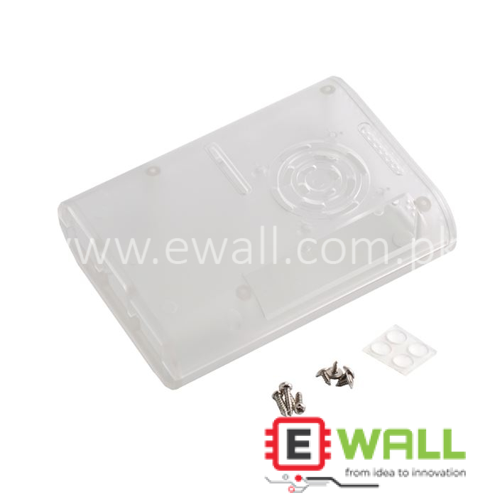 Transparent Case For Raspberry Pi 4 Model B – Clear Protective Enclosure Shell