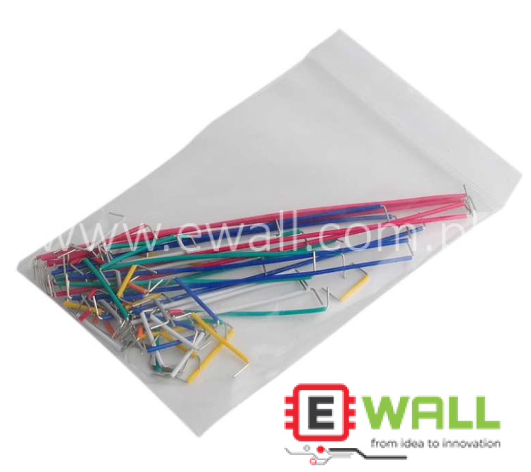 ZYJ-70 70pcs U-Shaped Jumper Wire Kit 2.54mm Breadboard Compatible Preformed Wires DIY Electronics