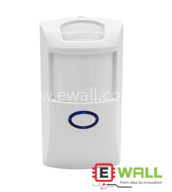 PIR2 433MHz RF Motion Sensor _ Wireless Detector 150m Range 12m Coverage _ Smart Security Alarm Compatible RF Bridge  (Without Battery)