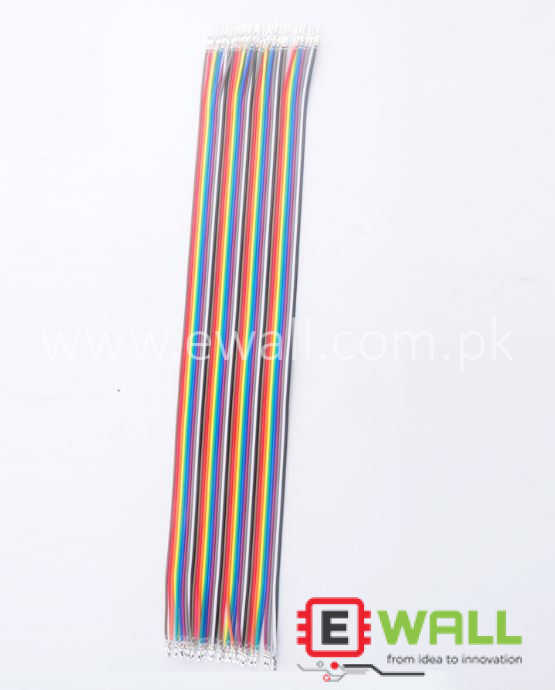 40PCS 30cm Jumper Wire Dupont Cable Male to Male 2.54mm no Connector