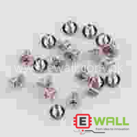 M2 x 3mm Precision Screw 100PCS Set Stainless Steel Small Machine Screws for Electronics  PCB Arduino DIY Projects