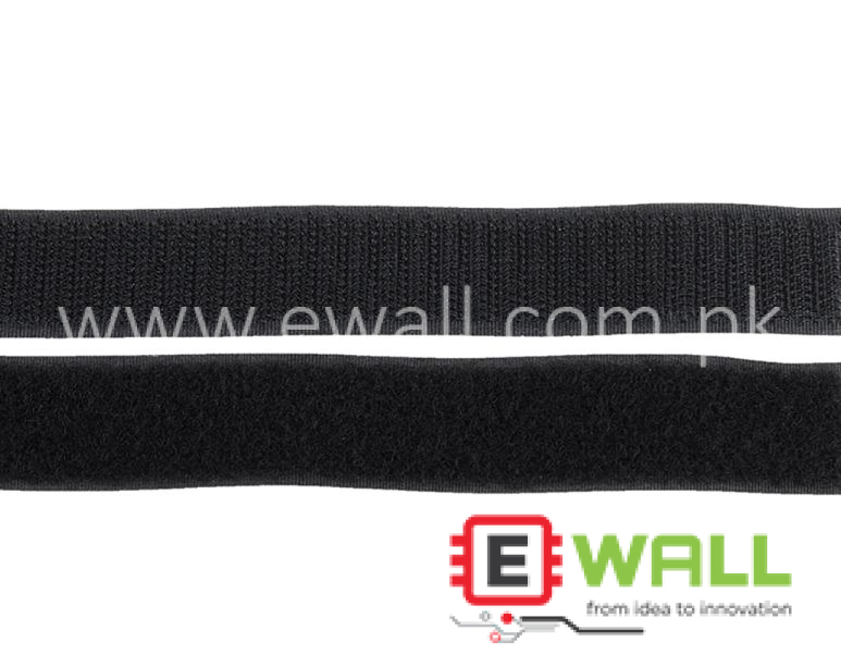 25mm Hook And Loop Tape 1 Meter Pair Strong Self Adhesive Fastener Strip for Cable Management Home Office DIY Use