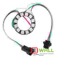 7 Bits 7 X WS2812 5050 RGB LED Ring Lamp Light with Integrated Drivers