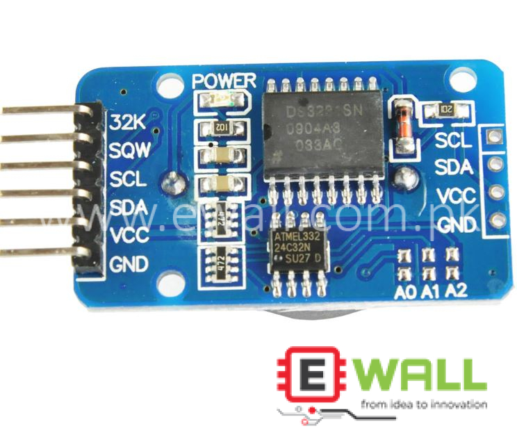 DS3231 AT24C32 IIC Real Time Clock Module With Non-Rechargeable CR2032 Battery