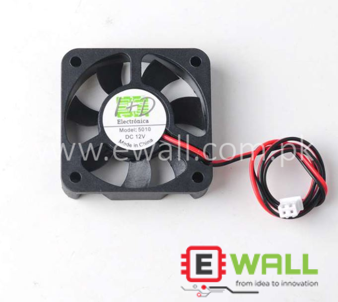 12V 5010 Cooling Fan 3D Printer Accessories  High Speed Blower Fan For Efficient Heat Dissipation And Stable Printing