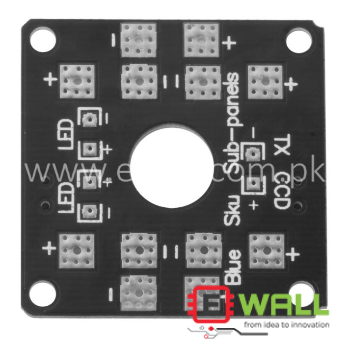 CC3D Quadcopter Flight Controller LED Control Power Distribution Board