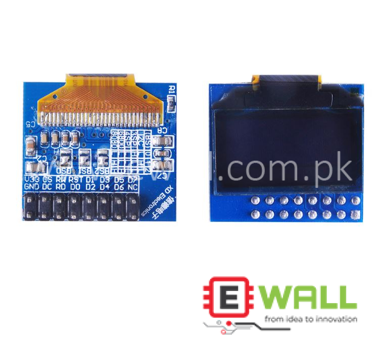 OLED Display Module White Blue Dual Colour Multi Interface I2C SPI Compatible High Contrast Screen For Arduino Projects