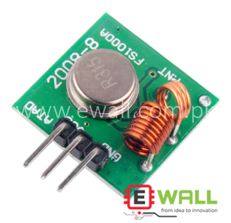 315Mhz Rf Transmitter and Receiver Link Kit for Arduino/Arm/McU