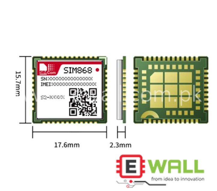 SIM868 GSM GPRS GNSS Module For Arduino STM32 8051 With GPS Tracking SMS Call Support Compact Reliable IoT